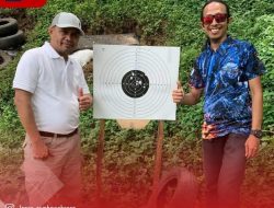 Asah Kemampuan, Kalapas Sumbawa Ikuti Latihan Menembak Bersama