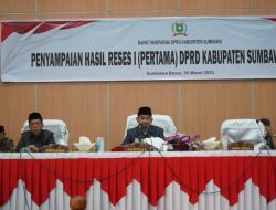 Hasil Reses Perdana, DPRD Sumbawa Gelar  Paripurna