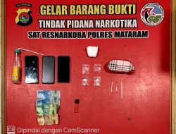 Polisi Berhasil Tangkap Residivis kejahatan Narkoba