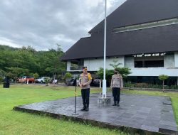 Polres Lombok Tengah Apel Gelar Pasukan Pengamanan WSBK