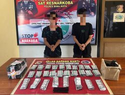 Dua Terduga Pengedar Obat Terlarang  di Amankan Polisi