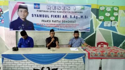 Reses Perdana, SF Prioritaskan Pendidikan dan Keagamaan