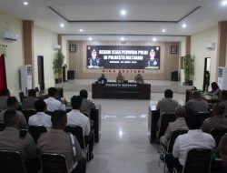 Biro SDM Polda NTB  Sosialisasi Rekam Jejak Perwira Polri