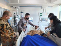 Kapolda Metro Jaya Besuk David didampingi Ketua PW Ansor DKI