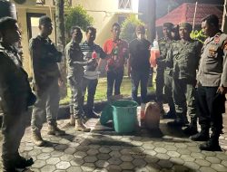 Tim Gabungan Polsek Pujut Laksanakan  Oprasi Pekat