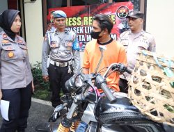 Di Duga Curi Ikan Kolam Akhirnya di Amankan  Polisi