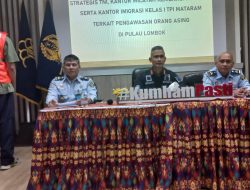 Tegas, WNA Salahi Izin Tinggal Langsung Dideportasi Kanim Mataram