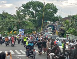 Polres Lombok Tengah Kawal Pawai Ogoh – Ogoh