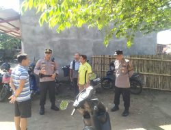 Kapolsek Gunungsari Cek Harga Sembako Di Bulan Ramadhan