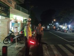Polsek Sandubaya Amankan Pelaksanaan Sholat Tarawih