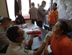 Polresta Mataram  Gelar Pemeriksaan Odontogram  Terhadap Tahanan