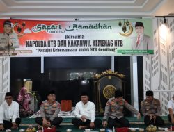 Kapolresta Mataram Dampingi Kapolda NTB Safari Ramadhan
