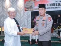 Kapolda & Kakanwil Kemenag Giat Bersafari Ramadhan