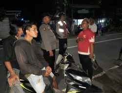 Polres Loteng Laksanakan Patroli Blue Light