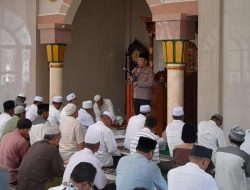 Jumat Curhat Kapolsek Sampaikan Himbauan Kamtibmas