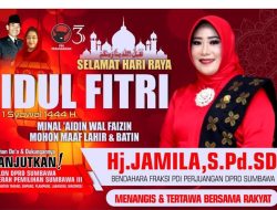 Anggota DPRD Sumbawa Hj Jamila Mengucapkan Selamat Hari Raya Idul Fitri 1444 H/2023 M
