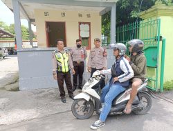 Tingkatkan Preventif, Polsek Mataram Pantau  Melalui Patroli