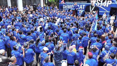 Jaga Kedaulatan, Serentak Ketua Demokrat Se-Indonesia Sambangi Pengadilan