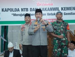Kapolda NTB Ajak Masyarakat Bersinergi Bangun Kamtibmas