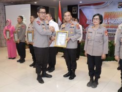 Kapolresta Mataram Terima Penghargaan Atas Kinerja unit PPA