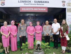 Polresta Mataram Meriahkan Bazar Ramadan Polda NTB