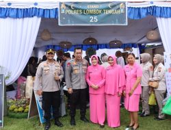 Polres Lombok Tengah Hadirkan Bazar Ramadhan Harga Murah