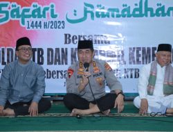 Kapolda dan Kakanwil Kemenag NTB Safari Ramadhan Ke Lotim