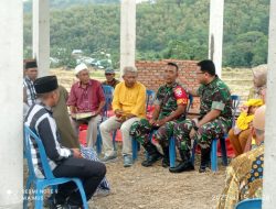 Dandim 1628/SB Hadir Di Bima Berikan Bantuan Pribadi Pembangunan Musholla Al Mubarok Desa Ntonggu
