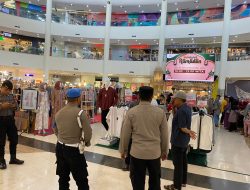Anggota Pospam Berikan Himbau Kamtibmas di Epeicentrum Maal