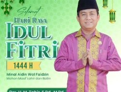 Keluarga Besar SMAN 1 Sumbawa Mengucapkan Selamat Hari Raya Idul Fitri 1444 H / 2023 M