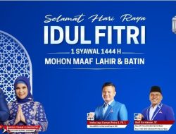 Keluarga Besar DPC Demokrat Sumbawa Mengucapkan Selamat Hari Raya Idul Fitri 1444 H / 2023 M