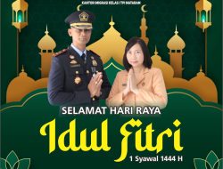 Kepala Imigrasi Kelas I TPI Mataram Pungki Handoyo Mengucapkan Selamat Hari Raya Idul Fitri 1444 H/ 2023