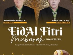 Keluarga Besar PD NWDI Kabupaten Sumbawa Mengucapkan Selamat Hari Raya Idul Fitri 1444 H/2023 M
