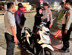 Anggota Polsek Sandubaya Patroli KRYD usai Libur Lebaran