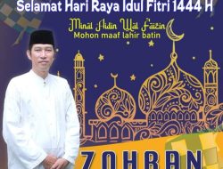 Keluarga Besar Zohran Mengucapkan Selamat Hari Raya Idul Fitri 1444 H/ 2023 M