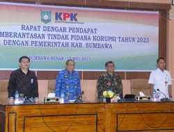 Pemda Sumbawa dan KPK Gelar RDP terkait Pemberantasan Korupsi Terintegrasi