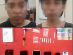Polisi Amanakan 2 Pemuda Lantaran Edarkan Narkoba