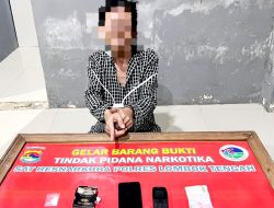 3 Terduga Pelaku Kejahatan Narkotika Ditangkap  Polisi