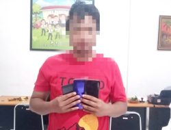 Tim Puma Tangkap Terduga Pelaku Pencuri Hp di Kos-kosan
