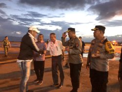 Kapolres Bima Sambut Kedatangan Kapolda NTB di Bandara SMS Bima