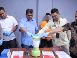 Satresnarkoba Polres Loteng Musnahkan Barang Bukti Narkotika