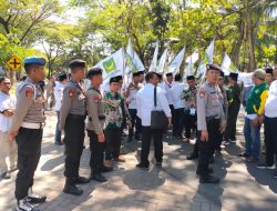 Polres Lombok Tengah Kawal Pendaftaran Bacaleg di KPU