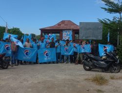 Diiringi Ratusan Pendukung ke KPU, Agus Alfian Maju Caleg di Partai Gelora