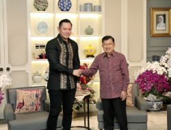 Silaturahmi ke JK, AHY: Kami Perlu Pandangan Beliau Sebagai Tokoh Bangsa dan Negarawan