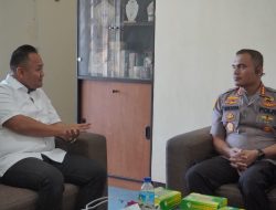 Kapolresta Silahturahmi Ke Kantor  Bawaslu Kota Mataram