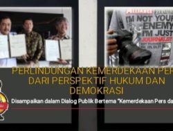 Polresta Mataram Ikuti Dialog Publik Secara Virtual Tentang Kebebasan pers