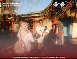 Usai Kirab Pemilu, KPU Sumbawa Sambangi Masyarakat