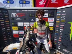 Lucas Coenen Raih Podium Utama MX2 MXGP Samota 2023