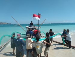 Polsek Maluk Evakuasi Penemuan Mayat di Pantai Maluk