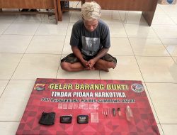 Polisi Ciduk Terduga Pelaku Kejahatan Narkoba